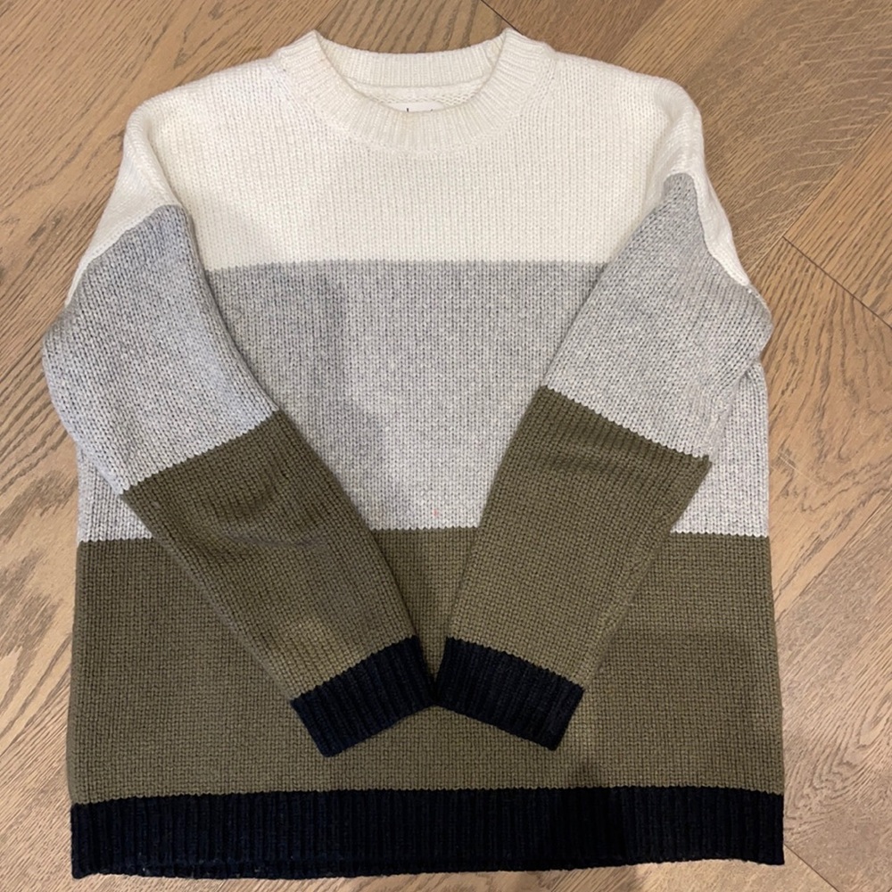 Color Block Sweater